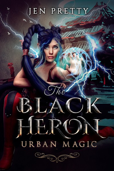 The Black Heron by Jen Pretty